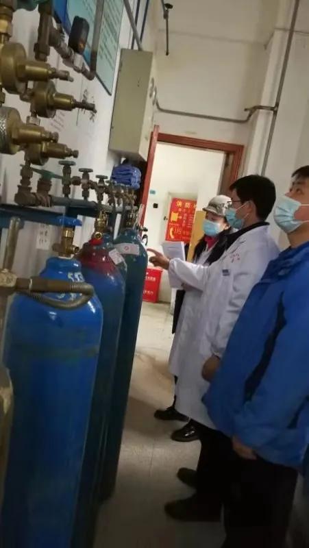 省胸科醫(yī)院開展節(jié)前安全生產(chǎn)大巡查