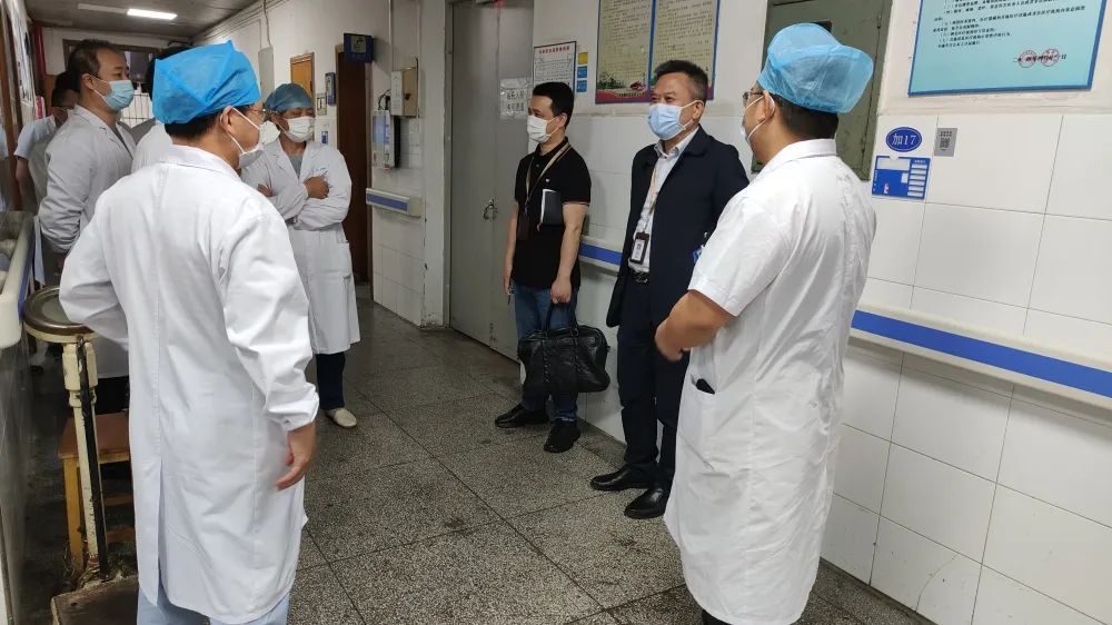 省胸科醫(yī)院黨委書記郭貴周督查疫情防控和醫(yī)院發(fā)展工作